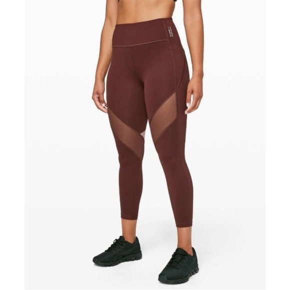LULULEMON Barry’s Midnight Maroon Leggings - Picture 4 of 11